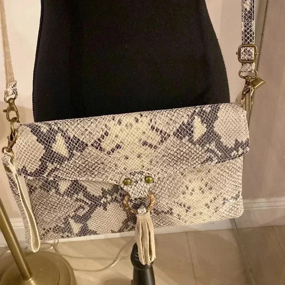 Made in Italy ๐ฎ๐น leather shoulder bag, new - Picture 3 of 9
